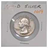 1964-D Washington Quarter, Silver