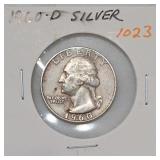 1960-D Washington Quarter, Silver