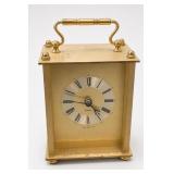 West Germany Quartz Carriage Clock Roman Numerals