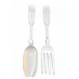 Vintage Oversized Metal Spoon & Fork Wall Decor