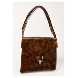 Supreme Tortoiseshell Patent Handbag Lined