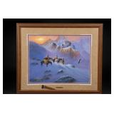 Robert Byrd Where Spirits Meet Signed 57/950 Print