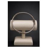 Suarti Sterling Silver Bangle Bracelet 9.9g