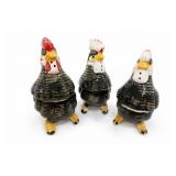 KELCO Japan Chicken Shaker Set, 3-Piece