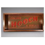 Trixie And Milo Drink Hooch & Relax Framed Sign