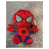 TY Marvel Spider-Man Beanie Babies Plush