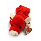 Ty Beanie Babies Snort Plush Style 4002