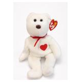 Ty Valentino Beanie Baby Plush Bear
