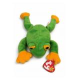 Ty Beanie Babies Smoochy Frog Plush 1997