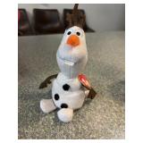 TY Disney Frozen Olaf Beanie Baby Plush