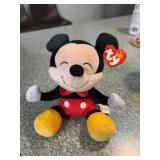 Ty Disney Mickey Mouse Beanie Baby Plush