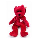 Ty Valentina Beanie Baby Bear, 1998