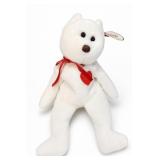 Ty Valentino Beanie Baby Plush Bear, 1994