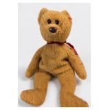 Ty Curly Beanie Babies Collection Bear