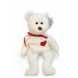 Ty Valentino Beanie Baby Plush Bear, 1994