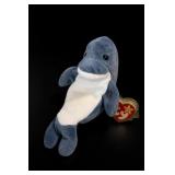 Ty Echo The Dolphin Beanie Baby With Tag