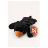 Ty Beanie Babies Blackie Plush Bear, 1994
