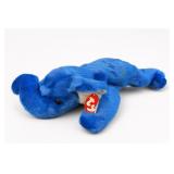 Ty Peanut Royal Blue Beanie Baby Plush