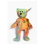 Ty Beanie Babies Peace Bear 1996 Plush