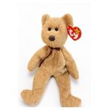 Ty Curly Beanie Baby Bear, 1996