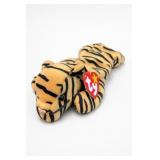 Ty Stripes Beanie Baby Tiger Plush, 1995