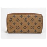 Louis Vuitton Monogram Canvas Zip Wallet