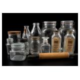 Pair Rock Candy Rock & Rye Jars, 6 Oz