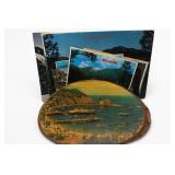 Red River Scenic Postcards & Plaque