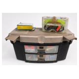 Fishing Tackle Box And Supplies