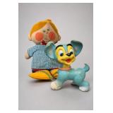 Walt Disney Scamp Dog And Doll