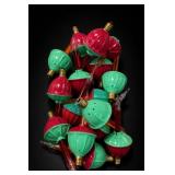 Vintage Christmas Bubble Light Set
