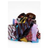 Men's Neckties & Belts Assorted Lot