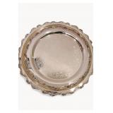 Wilcox International Silver Co American Rose Trays