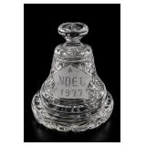 Waterford Crystal Noel 1971 Bell