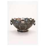 Raimond Silverplate Ornate Footed Bowl