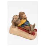 Tom Clark & Tim Wolf Bunny Slope Gnome Sled