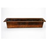 Antique Copper Planter Box