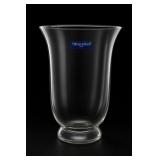 Villeroy & Boch Clear Glass Footed Hurricane Vase