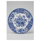 Spode Blue Rose Plate, Blue Room Collection