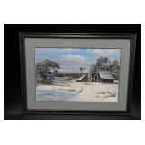W.A. Slaughter Peaceful Season Signed Framed Print