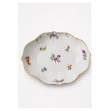 Meissen Scattered Flowers Porcelain Dish