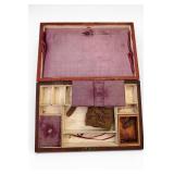 Victorian Sewing Box w/ Stewart M. F. Luce Papers