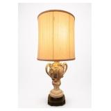 Capodimonte Porcelain Figural Table Lamp
