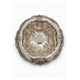 Towle Silver Plated Floral Bonbon Bowl
