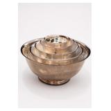 Gorham EP 778 Footed Bowl Set 5pc