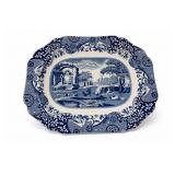 Spode Blue Italian English Earthenware Platter