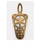Brass Trivet And Cylindrical Brass Object