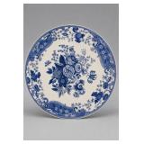 Spode Blue Rose Blue Room Collection Plate