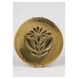 Vintage Brass Floral Embossed Mold