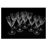 Baccarat Genova Crystal Wine Glass Set